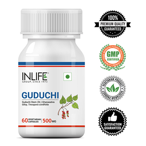 Cápsulas de Extracto de Tallo de Guduchi 500mg, Extracto Herbal Ayurvédico de Giloy Tinospora Cordifolia, 60 Cápsulas Vegetarianas - Product Image 5