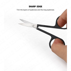 Ciseaux à ongles professionnels en acier inoxydable noir et argent, outil de coupe précis et tranchant pour manucure et pédicure, idéal pour les salons de beauté - Product Image 6