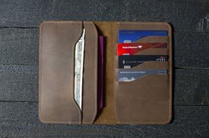 Personalized Leather Passport <b>Wallet</b>, Distressed Travel , <b>Holder</b>, Cover Made by RIMZA INDUSTRIES - Product Image 2