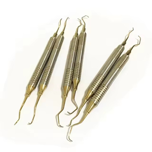 Nouveau détartreur dentaire AMRID SURGICAL en acier inoxydable allemand, curettes universelles, équipement et instruments chirurgicaux dentaires, en promotion - Product Image 1