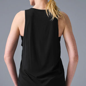 Nouvel Arrivage Débardeur Femme Couleur Unie Confortable Robuste Respirant en Polyester Décontracté Sans Manches Longueur Standard Logo Avant - Product Image 3