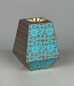 Brûleur d'encens en bois avec insert métallique, diffuseur d'aromathérapie au bois de santal, décoration intérieure toute saison, décoration intérieure Ramadan Eid - Product Image 3