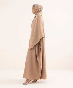 Factory Direct Women Abaya Manufacturer Luxury <b>Islamic</b> <b>Clothing</b> with Private Label and Export Quality Finishing Satin Modest - Product Image 3