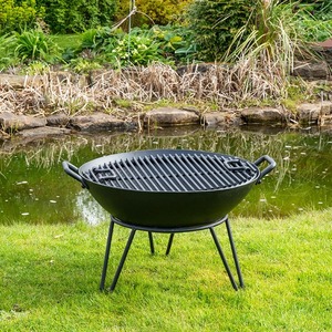 Modern Square Metal <b>Fire</b> Bowl for Trendy Outdoor Spaces - Product Image 6