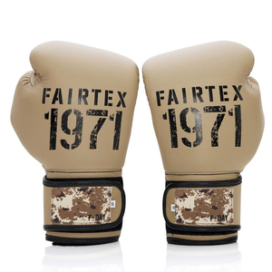 Guantes de Boxeo de Competición Fairtex Premium OEM, Alto Rendimiento, Cuero Camo Original, Cierre de Correa, Cómodos - Product Image 3