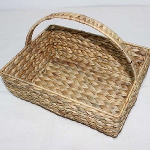 Panier de rangement rectangulaire multifonction en jonc de mer tressé à la main, écologique, Halloween Rolling - Product Image 2