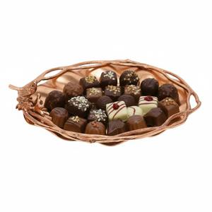 Plateau à chocolats design moderne, plateau à bonbons, plateau de service pour événements et occasions spéciales, meilleur prix. - Product Image 1