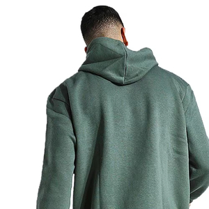 Conjunto de Sudadera con Capucha y Pantalones Cortos para Hombre, 100% Algodón, Transpirable, Ecológico, Cuello Redondo, de Buena Calidad, Precio al por Mayor, para Verano - Product Image 6