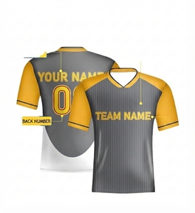 Camiseta de Fútbol Sublimada Personalizada al por Mayor, Uniforme Deportivo de Equipo Personalizado, Uniforme Deportivo Unisex Transpirable para Entrenamiento Atlético 100% - Product Image 1