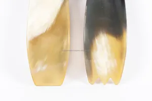 Meilleure vente outils de service de salade personnalisés ensemble de serveur de salade en corne de boeuf naturelle produits Viking fabriqués à partir de corne de buffle - Product Image 3