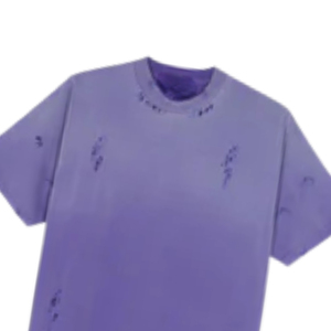 Best Purple Oversized Knitted Short Sleeve Crop T-<b>Shirt</b> O-Neck Solid Casual <b>Men's</b> Style and customized T <b>Shirts</b> for <b>men</b> - Product Image 6
