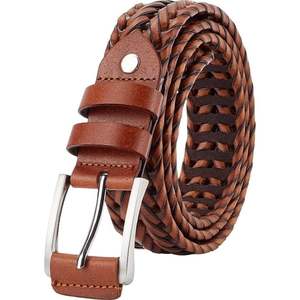 Cinturón de Cuero Genuino Premium para Hombre y Mujer, Accesorio de Moda, Cuero de Grano Completo de Alta Calidad - Product Image 3