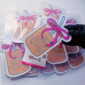 Las Mejores Pinzas Profesionales para Extensión de Pestañas de Acrílico Sólido, Duraderas y Sostenibles, con Diseño de Taza de Café Helado, Herramienta de Belleza - Product Image 2