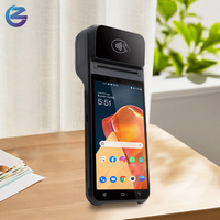 Z92手持安卓POS，带收据打印机条形码阅读器NFC双SIM 4G LTE WiFi，用于零售支付包裹计费