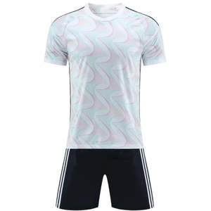 Tenue de football personnalisée Starlet International, maillot rouge et noir, ensemble short, polyester respirant, adulte unisexe - Product Image 5