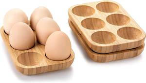 Wood <b>Egg</b> Racks-<b>Eco</b>-Friendly Dishwasher & Freezer Safe - Product Image 6