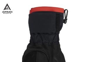 Gants de ski en cuir de vachette AIFRAN, imperméables, thermiques, avec isolation 3M Thinsulate, pour l'hiver, le snowboard, unisexes, équipement de travail pour la neige, vente en gros - Product Image 3