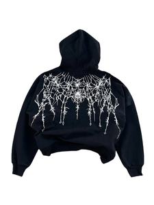 Ensemble de survêtement en coton 100% surdimensionné et lourd du fabricant, sweat-shirt brodé et pantalon de survêtement, coupe ample pour homme, pour l'automne - Product Image 6