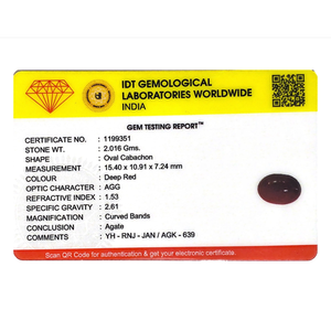 Premium Natural Yemeni Aqeeq 10.08 Carat Loose Gemstone for Fine Jewelry - Product Image 4