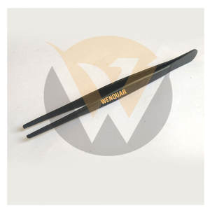 Pinzas Microquirúrgicas de Acero Inoxidable Negras de 18 cm para Manipulación de Tejidos Delicados, Bajo MOQ, Certificación CE, Oferta al por Mayor - Product Image 5