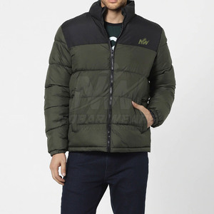 <b>Warm</b> <b>Men</b> Puffer <b>Jacket</b> Comfortable Fit Insulated Material Ideal For Winter Outdoor Activities Daily Use - Product Image 4
