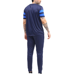 Ensemble de survêtement d'été pour homme en coton 100% de haute qualité, léger, respirant, séchage rapide, logo personnalisable, couleur personnalisable - Product Image 5