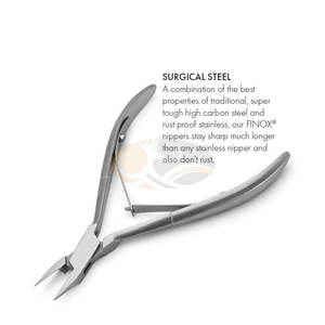 Pince à ongles professionnelle conique pour pédicure, en acier inoxydable, pour ongles incarnés, coupe-ongles d'orteil à ouverture large, pour bébé - Product Image 5