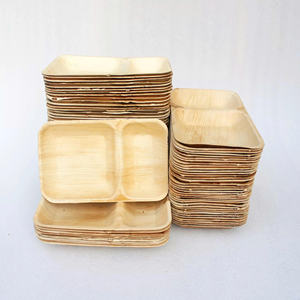 Premium Quality Areca Palm Leaf <b>Plates</b> with Biodegradable Compostable <b>Disposable</b> Dinnerware Cafes Food Trucks Catering & Events - Product Image 4
