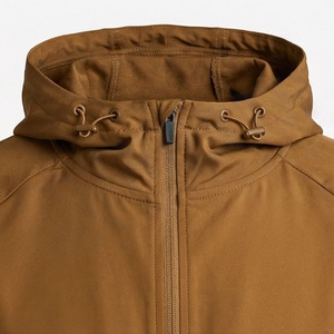 Conjunto Deportivo para Hombre, Sudadera con Capucha y Pantalones, Color Marrón, Cierre Completo, Secado Rápido, Poliéster, Ropa de Otoño - Product Image 4