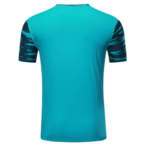 Custom Sublimated <b>100</b>% <b>Polyester</b> Casual Men T <b>Shirts</b> Jersey Short Sleeve Regular Fit Quick Dry Breathable Gym Sports OEM Logo - Product Image 4