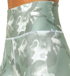 High Waist <b>Thick</b> Compression Workout Breathable Seamless Knitted Sublimation Printing Yoga <b>Leggings</b> Women with Pockets - Product Image 6