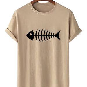 เสื้อยืดคอกลมสำหรับผู้ชายเสื้อคอกลมผ้าคอตตอน100% พิมพ์ลายตามสั่ง - Product Image 1