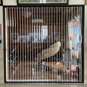 OEM PVC folding doors non glass design Vietnam made light but strong, perfect for modern interiors total solution for projects - Product Image 1