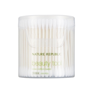 Astuccio per utensili di bellezza in repubblica naturale con tamponi di cotone accessori per il trucco di qualità Premium - Product Image 1