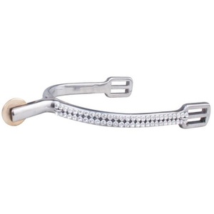 Éperons d'équitation western en acier inoxydable, vente chaude, avec sangle, de bonne qualité, équipement équin - Product Image 1
