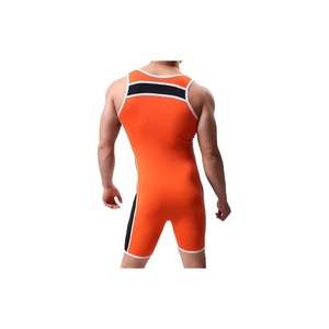 OEM Custom Brand Name Compression Jumpsuit Spandex Sports <b>Singlets</b> Manufacturer Sublimated Blank <b>Men</b> Training Uniforms - Product Image 5