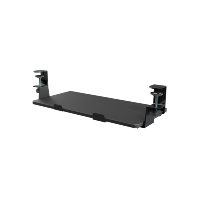 Plateau de clavier sous le bureau AUKI, à fixer par pince, réglable, ergonomique, gain de place, accessoire de bureau pour la maison et le bureau