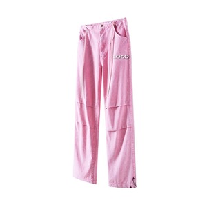 Custom Cuffed Sweatpants Manufacturer Premium Cotton Blend Joggers Acid Wash Stone Wash Private Label Embroidery Supplier - Product Image 4