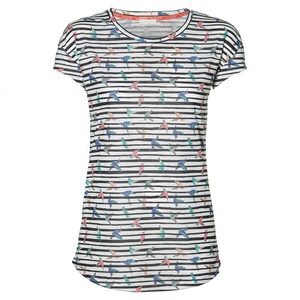 T-shirt pour femme en coton de haute qualité, sublimé, manches courtes, col rond, respirant, séchage rapide, coupe ajustée, été, avec logo personnalisé - Product Image 2