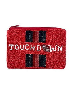 Beaded <b>Mini</b> Zipper Wallet Customized Hand <b>Pouch</b> Coins Wallet Best Selling Hand Beaded Designs - Product Image 2