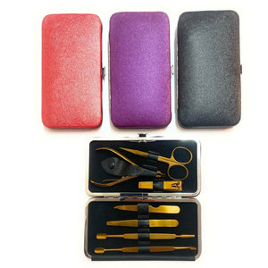 Kit de manucure et pédicure professionnel en acier inoxydable, 7 en 1 - Product Image 4