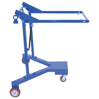 Lève-fûts et palettiseur en acier robuste, capacité de 550 lb, transpalette manuel pour fûts d'huile, pour fûts en acier de 55 gallons