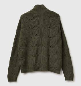 Suéter de Punto Holgado para Mujer, Estilo Casual, para Invierno, Suave, Cálido, Ropa de Calle, Transpirable - Product Image 5