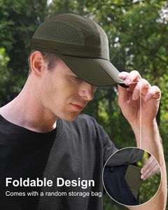 High Performance Breathable Waterproof Trucker Baseball Cap Adjustable Polyester Sports Hat Training <b>Running</b> Team Activities - Product Image 5