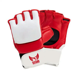 ปากีสถานผลิตถุงมือ MMA สีพื้นแบบยั่งยืน บริการ OEM ถุงมือ MMA MOQ ต่ำ - Product Image 1