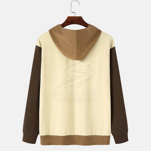 Sweat à capuche oversize élégant pour homme en molleton 100 % coton, écologique, respirant et confortable pour l'intérieur et l'extérieur - Product Image 2