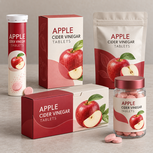 Comprimés effervescents de vinaigre de cidre de pomme en gros, faible MOQ, soutien digestif, OEM ODM, marque privée, complément alimentaire à base de plantes - Product Image 5
