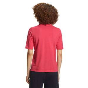 Camiseta de Verano para Mujer, Manga Corta, Transpirable, de Algodón Tejido, Ecológica, de Secado Rápido, Cuello Personalizado, Estilo Casual - Product Image 2