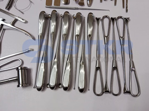 STKR INTERNATIONAL Ensemble d'instruments de chirurgie générale de 78 pièces, outils orthopédiques manuels pour la colonne vertébrale, certifiés CE ISO13485 Classe I - Product Image 2