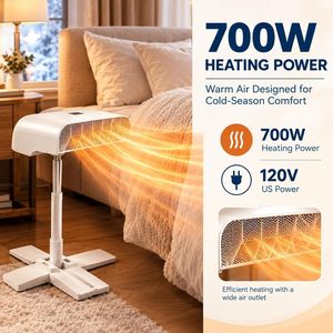 Ventilateur de lit Midnight Fantail, système de ventilation chauffant et rafraîchissant sous les draps, pour les personnes qui ont chaud ou froid la nuit et les sueurs nocturnes - Product Image 2